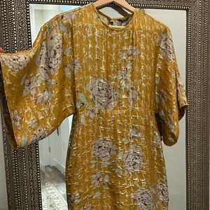 Marciano silk kimono dress